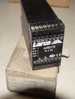 New larco zone monitor safety relay AZR31T2 24VDC 