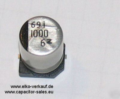 Smd capacitor 6.3V 1000UF low-esr mainboard repair