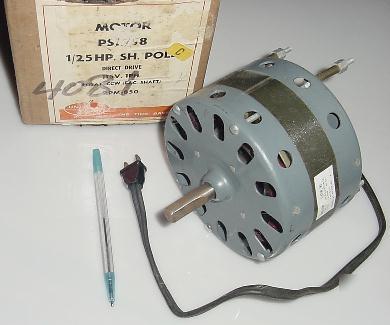 Unipart blower/fan motor 1/25 hp unipart