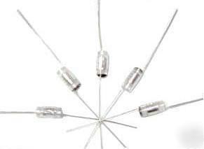 250PF @ 630V axial polystyrene film capacitors : qty=20