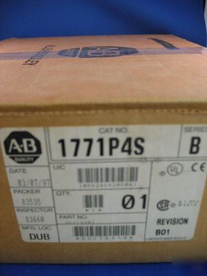 Allen bradley 1771-P4S / b 120V ac power supply mod 