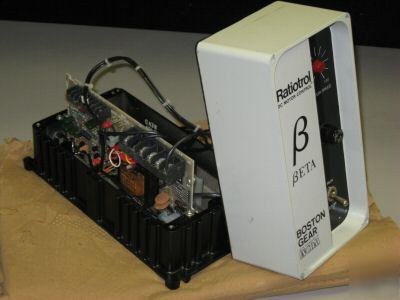 Boston gear radiotrol RB1 dc motor speed control unused
