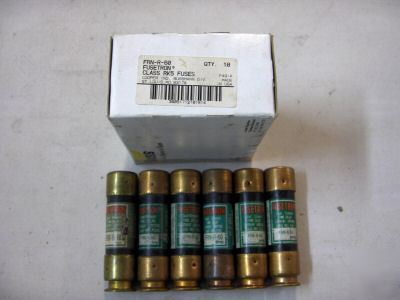 Bussman fusetron frn-r-60 class RK5 fuses qty 16