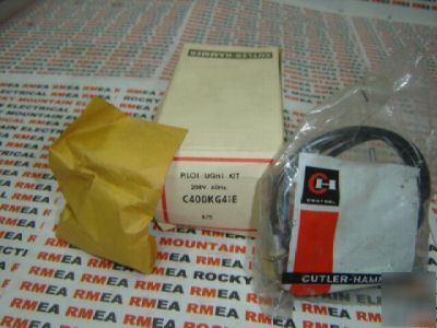 Cutler hammer pilot light kit C400KG41E cover kit 