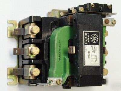 Ge motor starter nema size 4 CR205F0 w/ 480V coil
