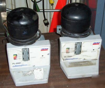 Lincoln pl-2000 bearing saver lot