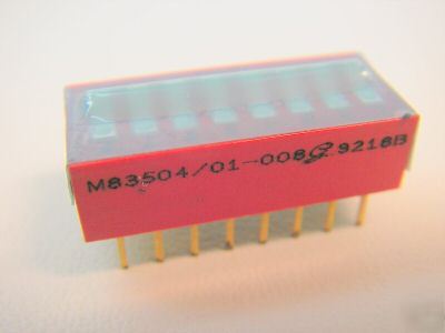 M83504/01-008, mil spec dip switch, grayhill