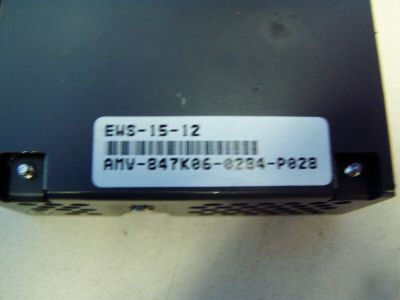 Nemic-lambda ews-series power supply m/n: EWS15-12