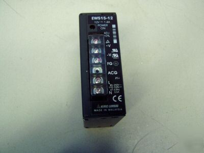 Nemic-lambda ews-series power supply m/n: EWS15-12