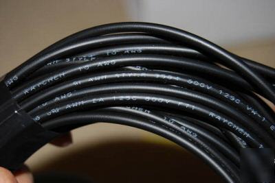 New 10 awg high temp wire black 50+ feet