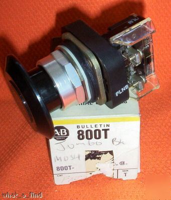New allen bradley 800T-FXD4 black jumbo button warranty
