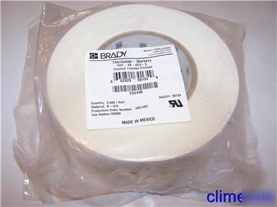New brady tht-18-423-3 THT184233 labels 3