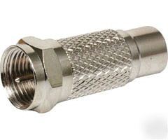 New lot of 10X 05FMRF f male to rca female adapter 
