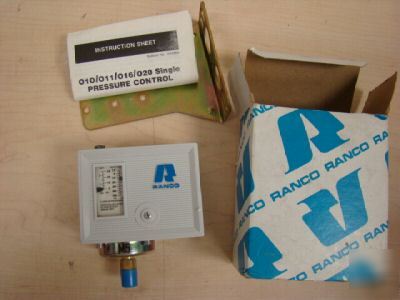 New ranco 016-120 low pressure control, =