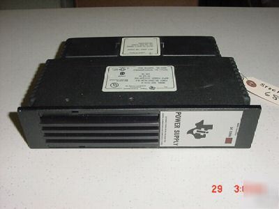 T.i. ti siemens 500-2151A 110-220VAC power supply plc