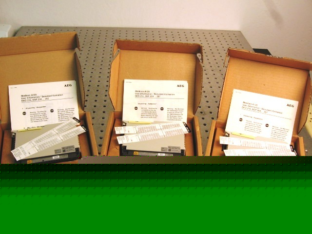 T29715 [3] aeg modicon A120 DAP216 units