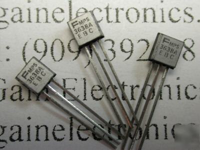 New fsc MPS3638A pnp transistor vceo=25V 0.5A to-92 