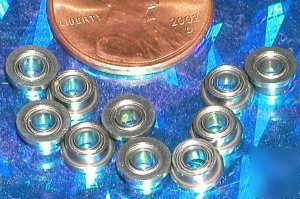 10 flange bearing 2X6 shielded 2X6X2.5 ball bearings