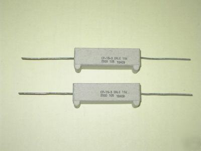 510 ohm 15 watt power resistors ceramic wire wound sand