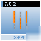 Equipment wire 7/0.2 type 2 10 metres - orange