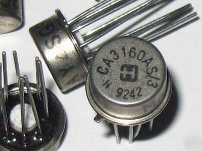 Harris 4MHZ, bimos operational amplifier CA3160 as/3