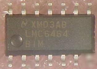 LMC6464BIM national cmos operational amp lots of 23