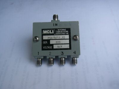 Mcli 4 way splitter/divider model PS4-9