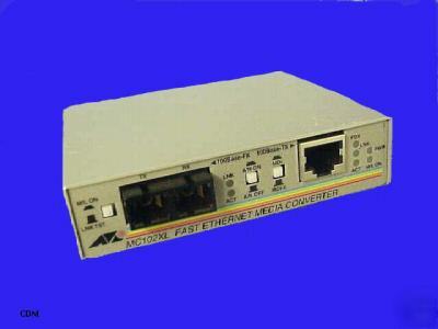 Media converter, allied telesyn MC102XL fast ethernet