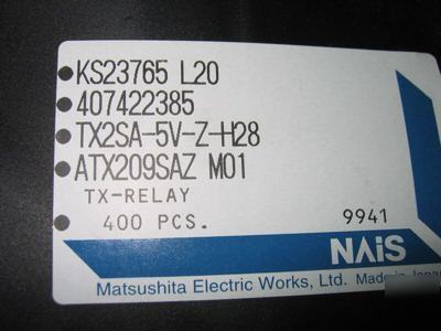 New ATX209SAZ matsushita t/r 400PCS relay TX2SA-5V-z