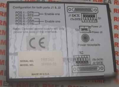 New black box opto-isolator SP400A-R2 nos