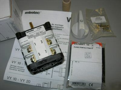 New in box entrelec VY40/d/014/st with kit 