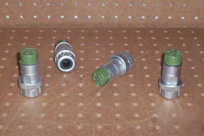 New lot of 4 5 pin female plug connector amphenol type