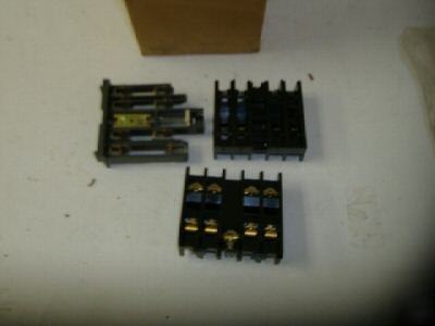 New lot square d 9998 gg-8 relay contact block