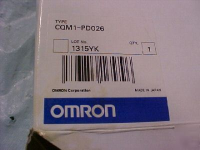 New omron power supply unit CQM1-PD026 