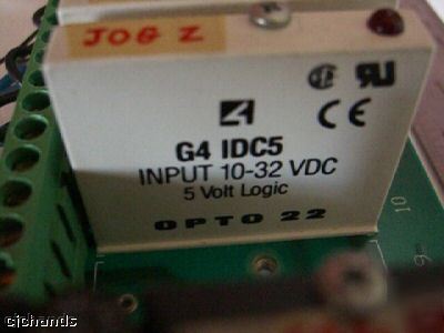 OPTO22 opto 22 G4PB16H + i/o (6) G4IDC5 + (2) G4OAC5