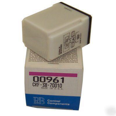 P&b ckf-38-70010 time delay relay 120VAC 0.1-10 sec.