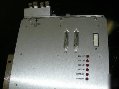 Pneumatic laser controller assembly w/ z-stage air 