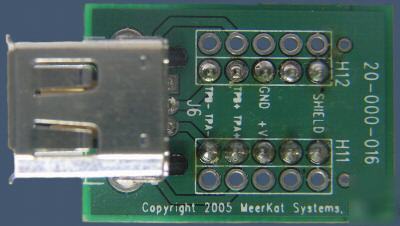 Prototyping/experimental kit w/ieee 1394A (firewire)