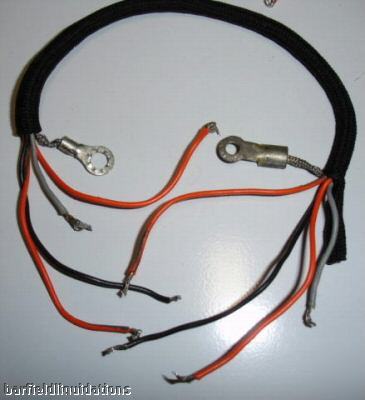 Quantity 2 wiring harnesses p/n: 51624A,5995003931900