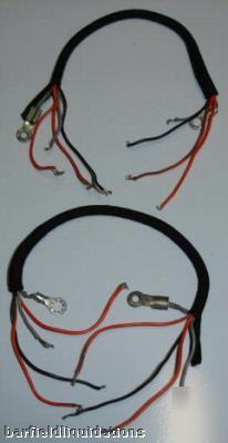 Quantity 2 wiring harnesses p/n: 51624A,5995003931900