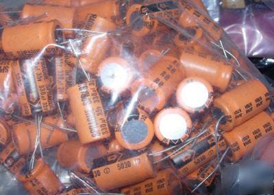 Radial electrolytic capacitor assorted values mix lot 
