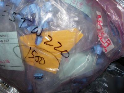 Radial electrolytic capacitor assorted values mix lot 