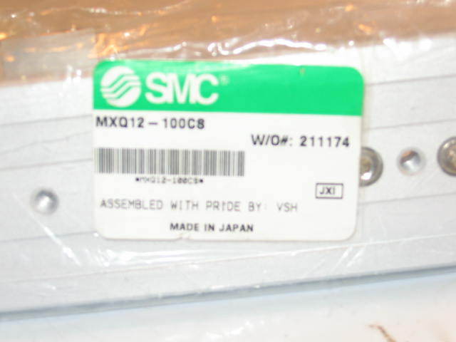 Smc air slide table recirculating linear guide MXQ12