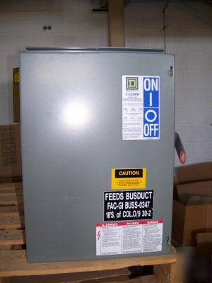 Square d PQ4220G bus plug 200AMP 240V switch disconnect