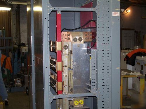 2500 amp square d breaker cabinet w/feeder breaker's