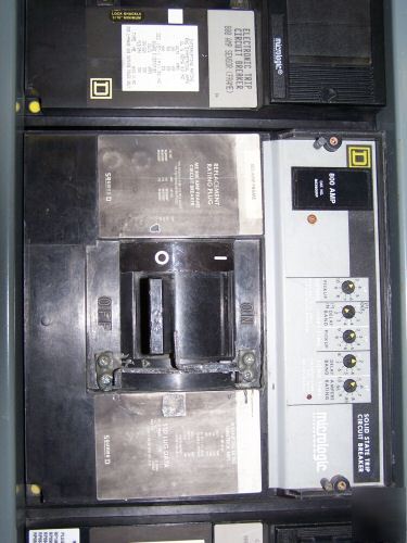 2500 amp square d breaker cabinet w/feeder breaker's