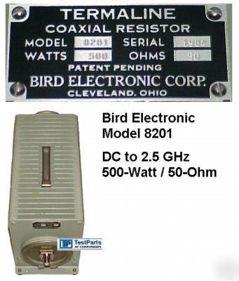 07-03159 500W dummy load for bird 43 wattmeter 50-ohm