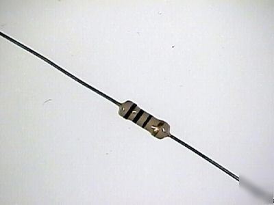 10 ohm 1/2 watt 5% carbon resistors