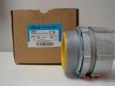 Crouse hinds CPR18 compression box connector 3 inch