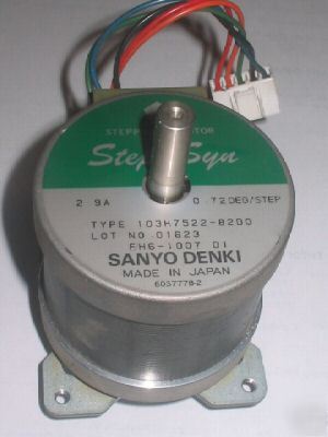 FH6-1007 step motor sanyo denki type 103H7522 82D0
